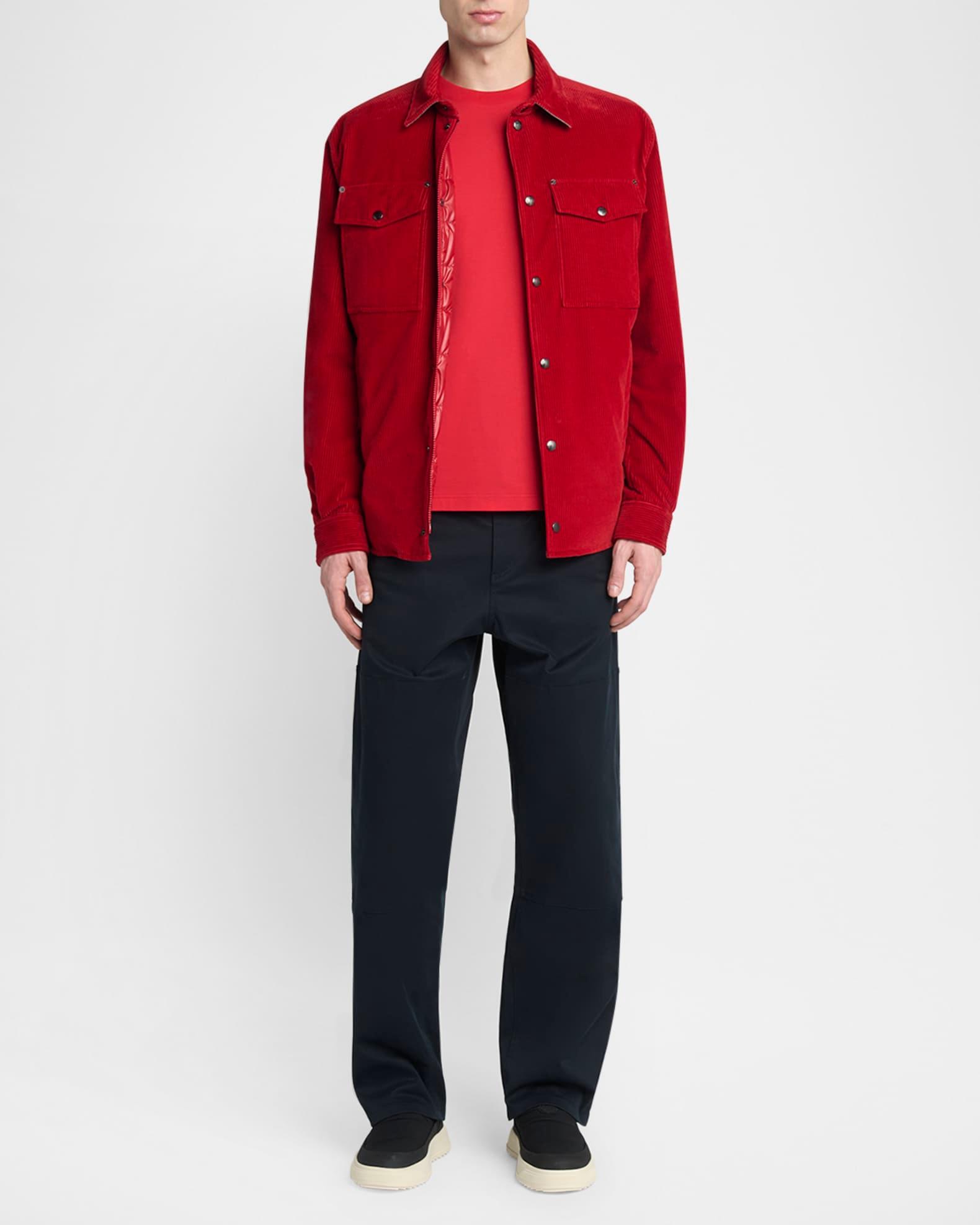 Men's Ambroisie Corduroy Shirt Jacket Product Image