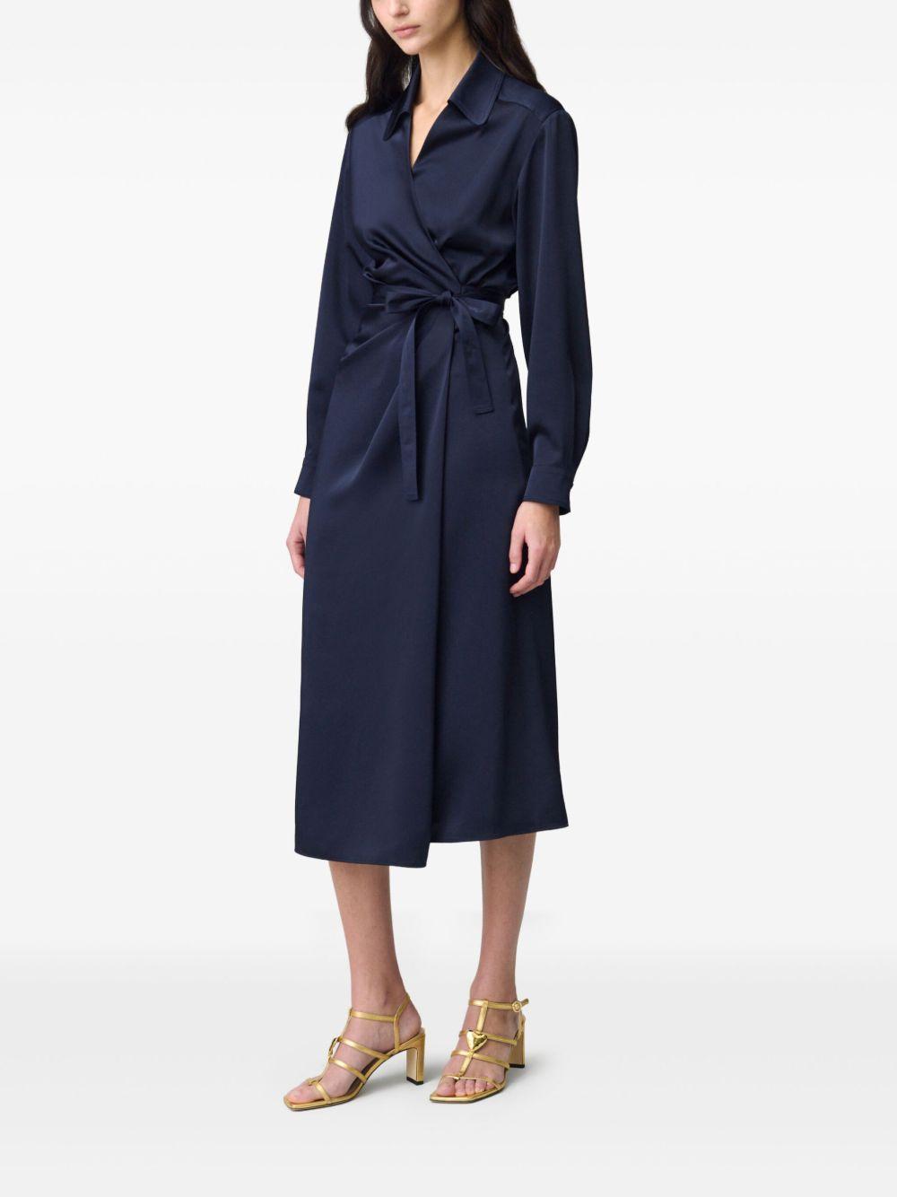 satin midi dress Product Image