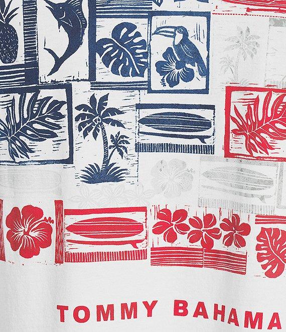 Tommy Bahama Americana Boardblock Short Sleeve T-Shirt Product Image