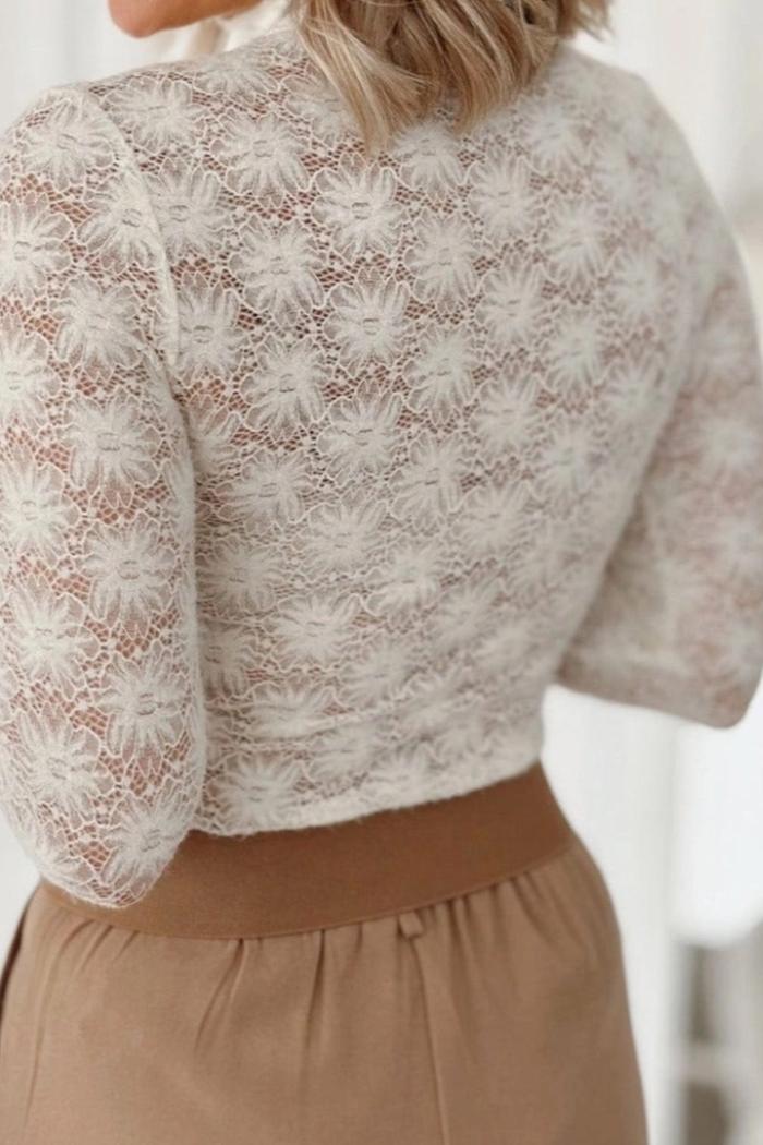 Floral Lace Long Sleeve Product Image