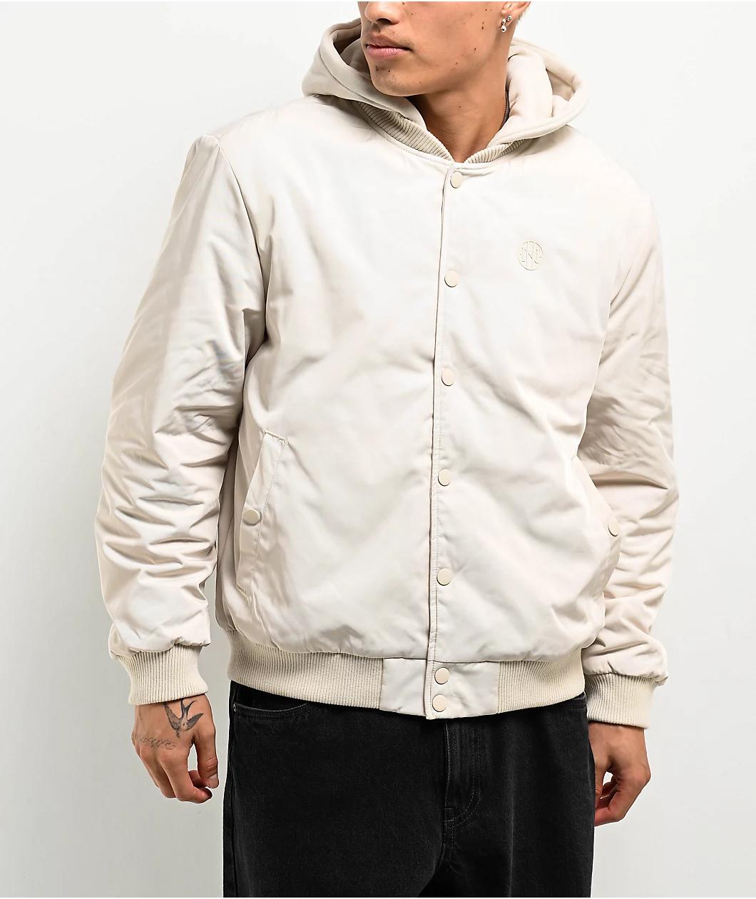 Ninth Hall Fundamentals Natural Hooded Bomber Jacket Product Image