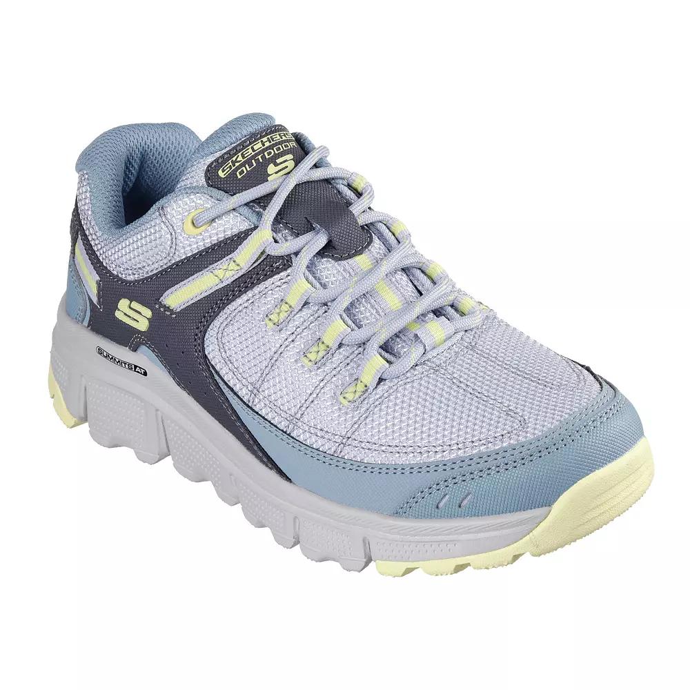 Skechers Summits At Artists Bluff Women's Shoes, Size: 6, Blue Yellow Product Image