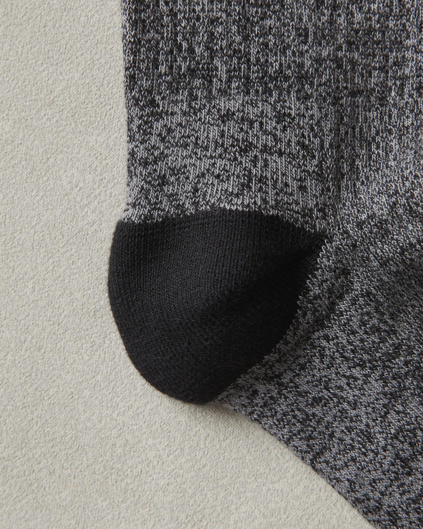 Crew Socks - Marl Charcoal Product Image