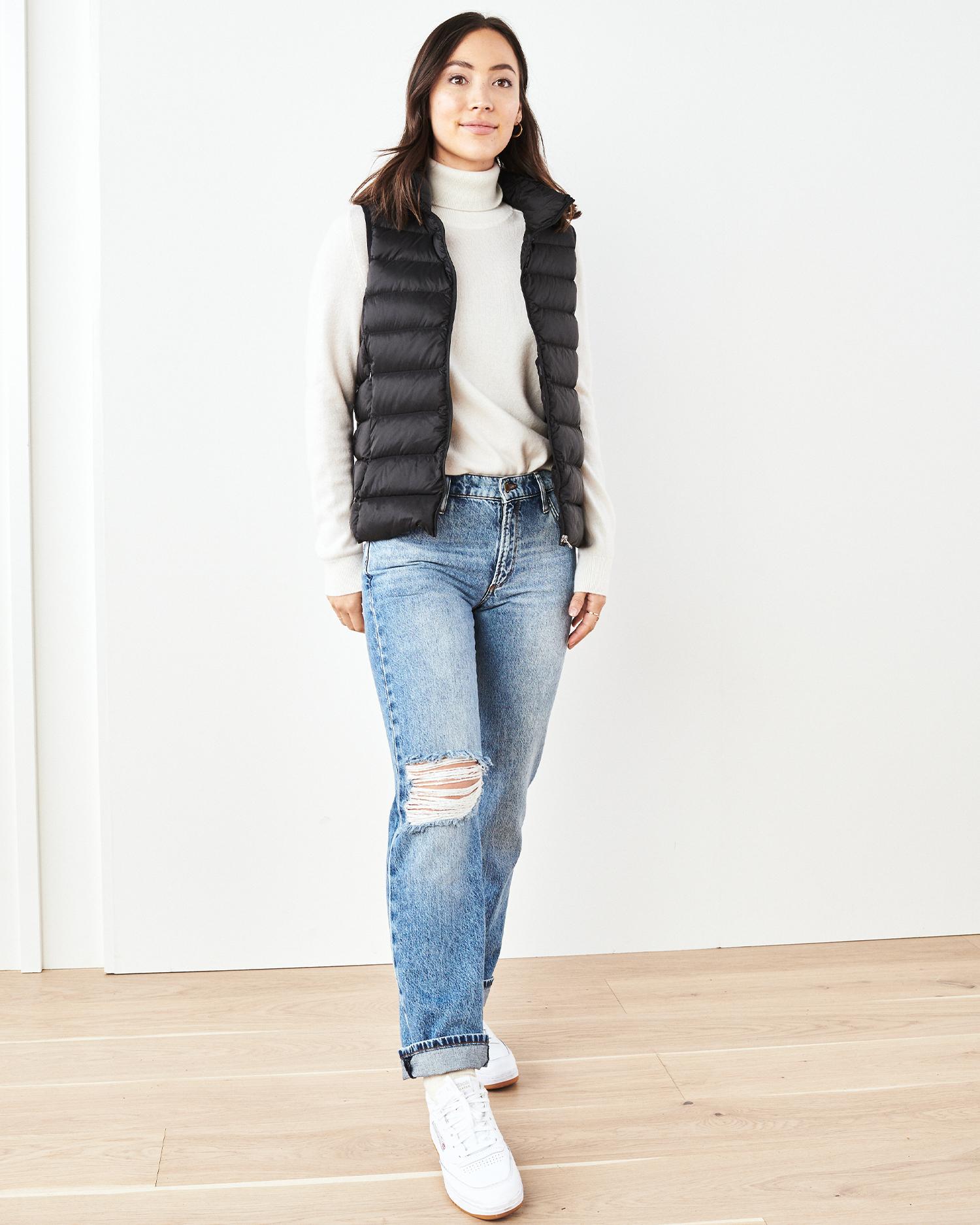 Quince | Women's Down Puffer Vest | Women's Lightweight Puffer Vest, Nylon Product Image