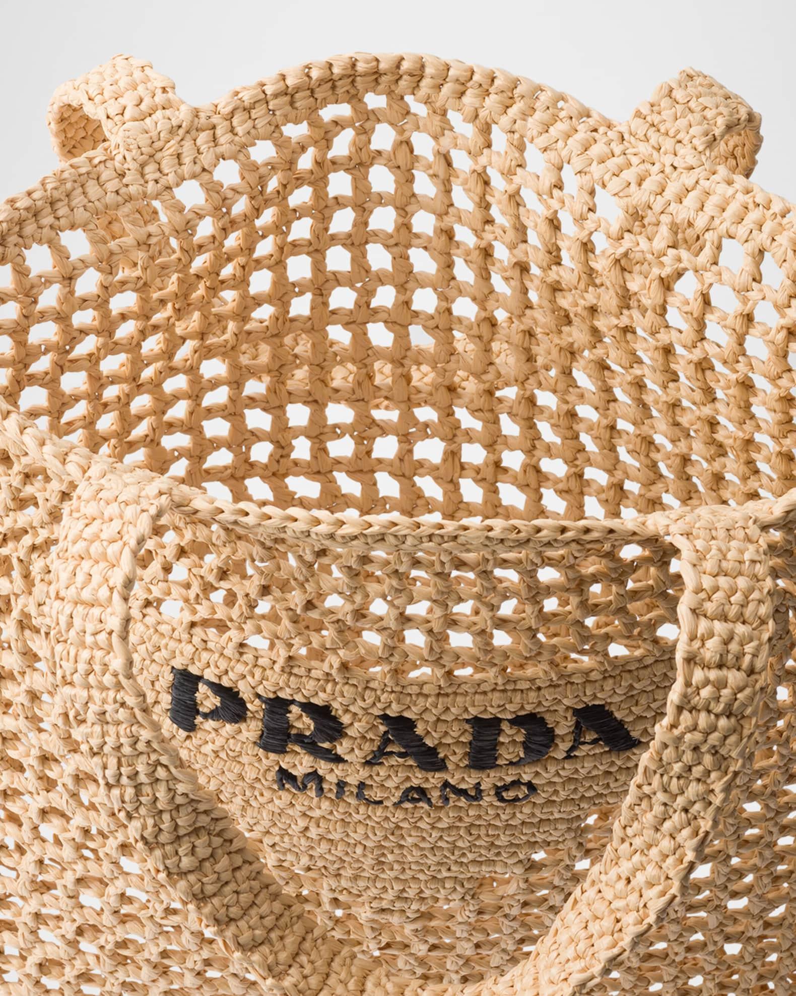 Logo Crochet Tote Bag Product Image