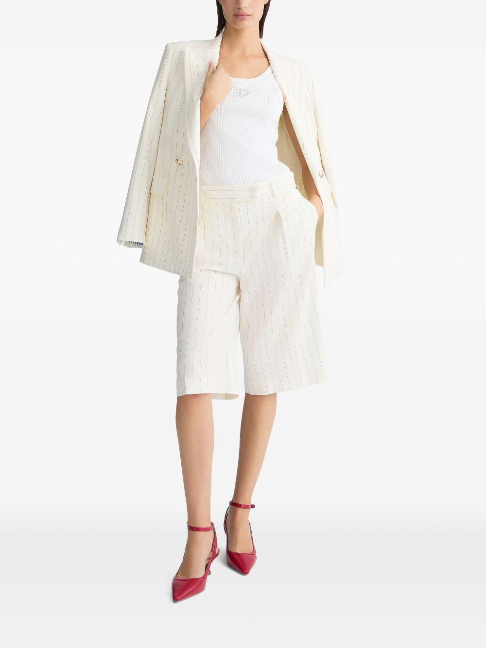 striped bermuda shorts Product Image