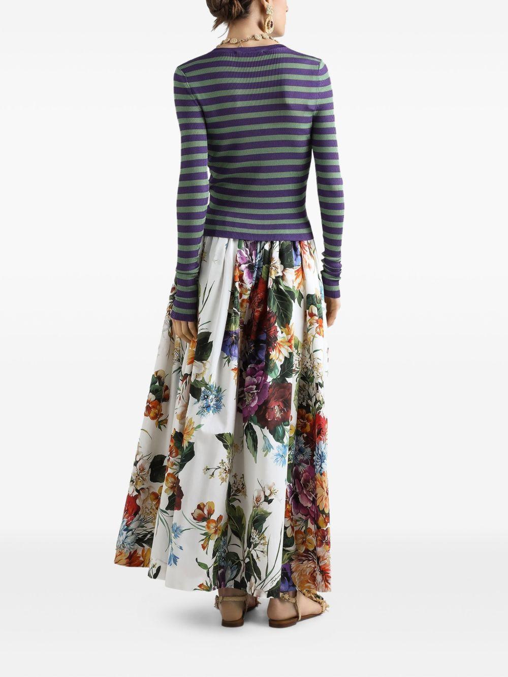 floral-print maxi skirt Product Image