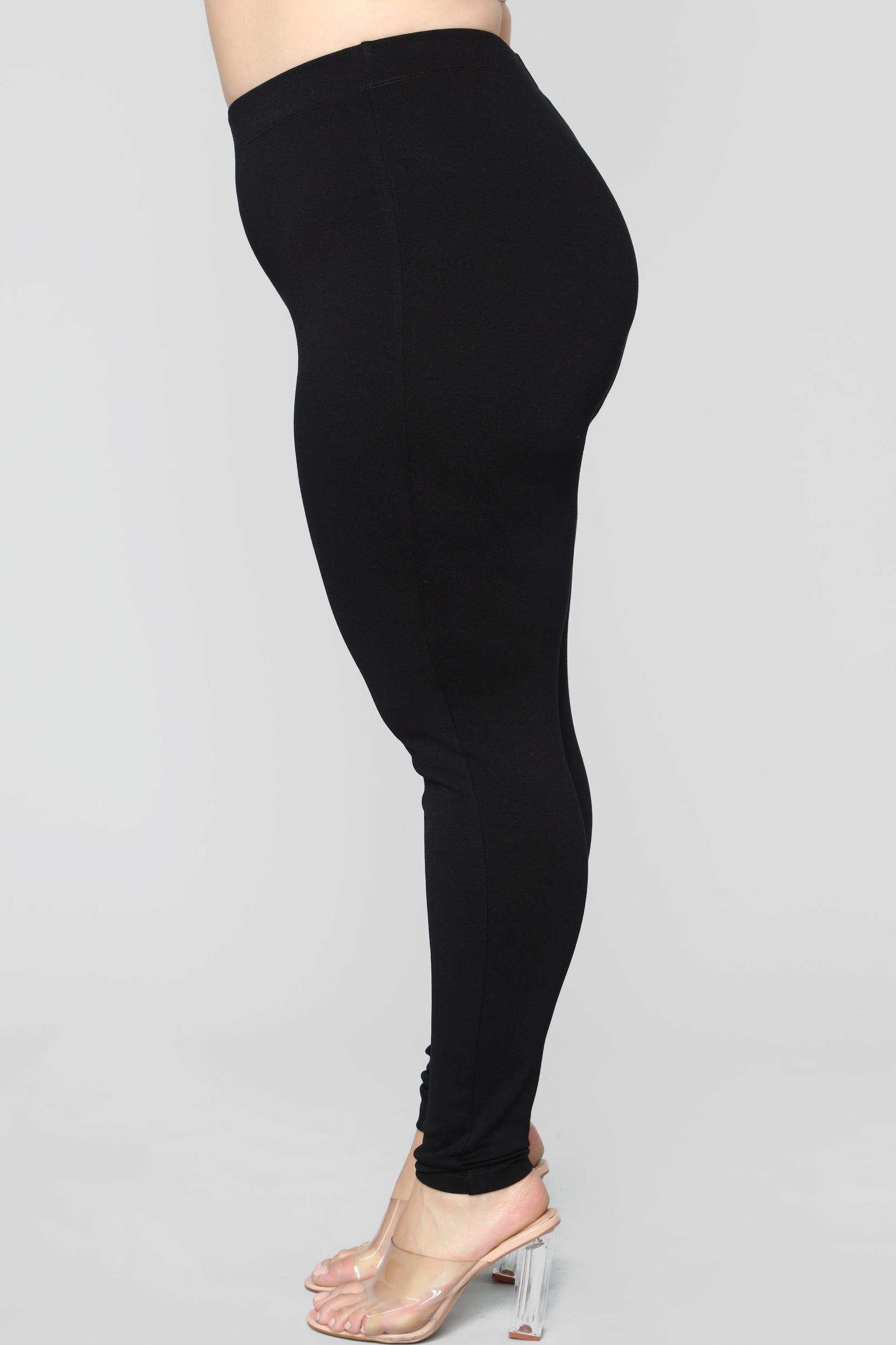 Almost Everyday Ponte Leggings - Black Product Image