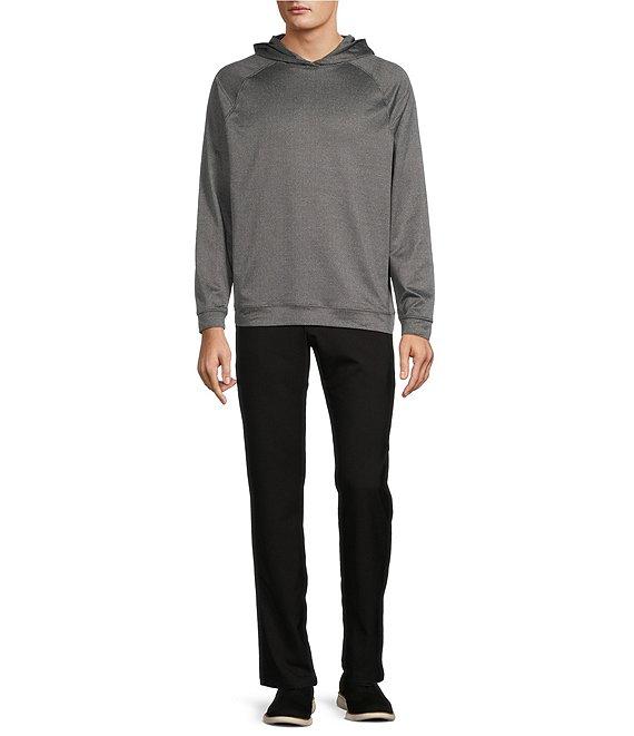 Roundtree & Yorke Performance Long Sleeve Herringbone Jacquard Hoodie Product Image