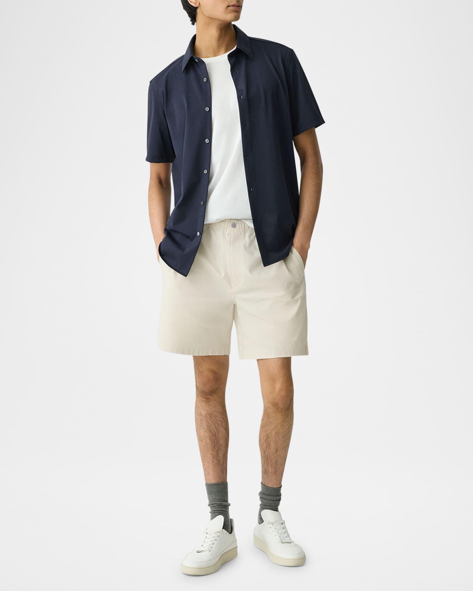 Mens Easy Stretch Canvas Shorts Product Image