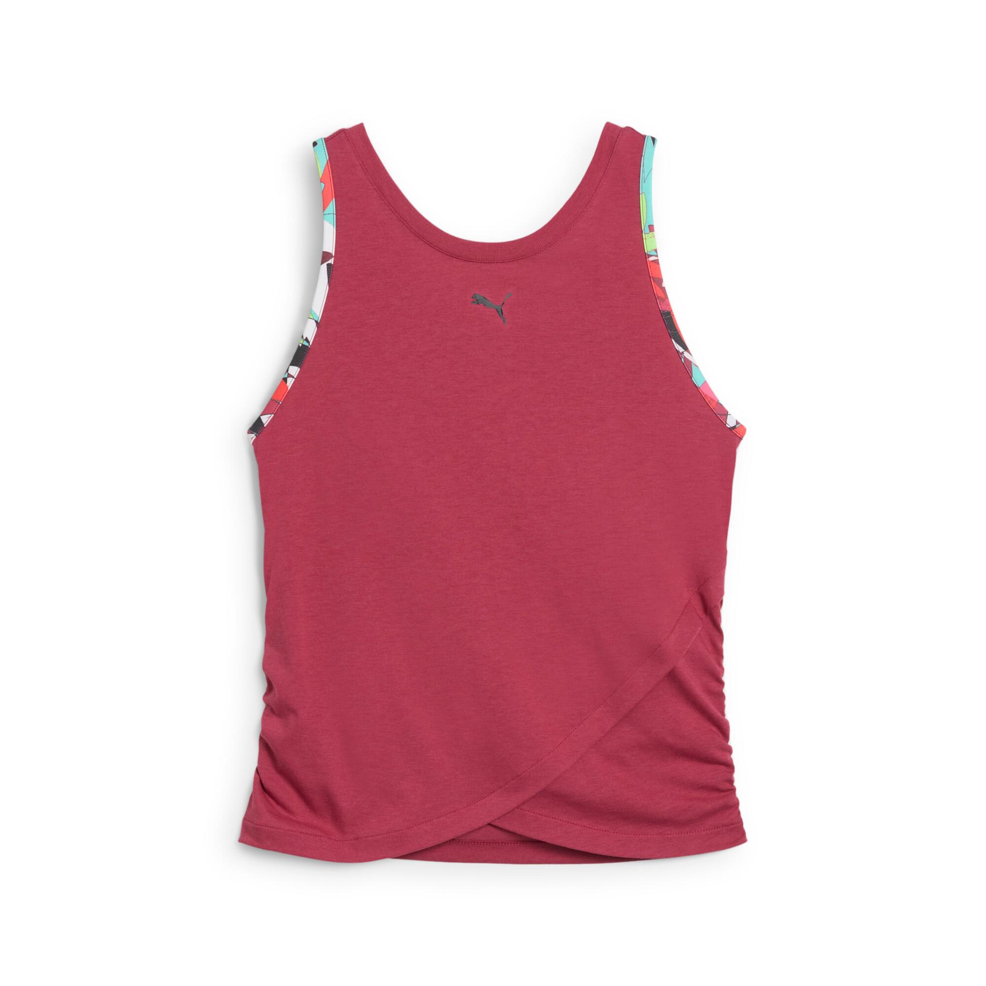 TROPICAL Women's Graphic Crop Tank Product Image
