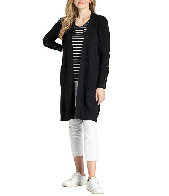 APNY Open Front Long Sleeve Cardigan Product Image
