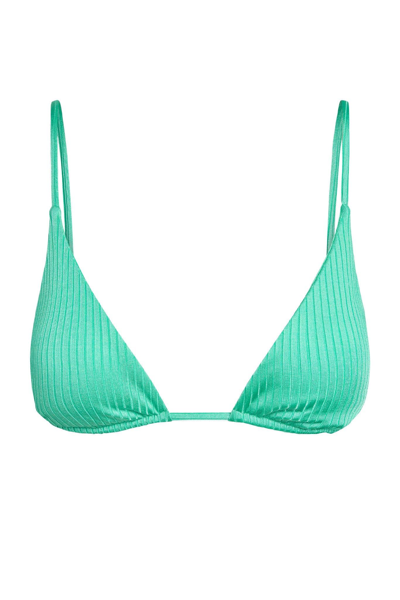 Kauai Top - Turquoise Wide Rib Product Image