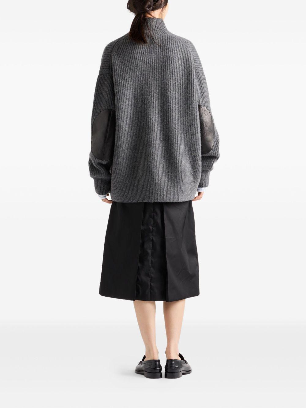 Re-Nylon flared skirt Product Image