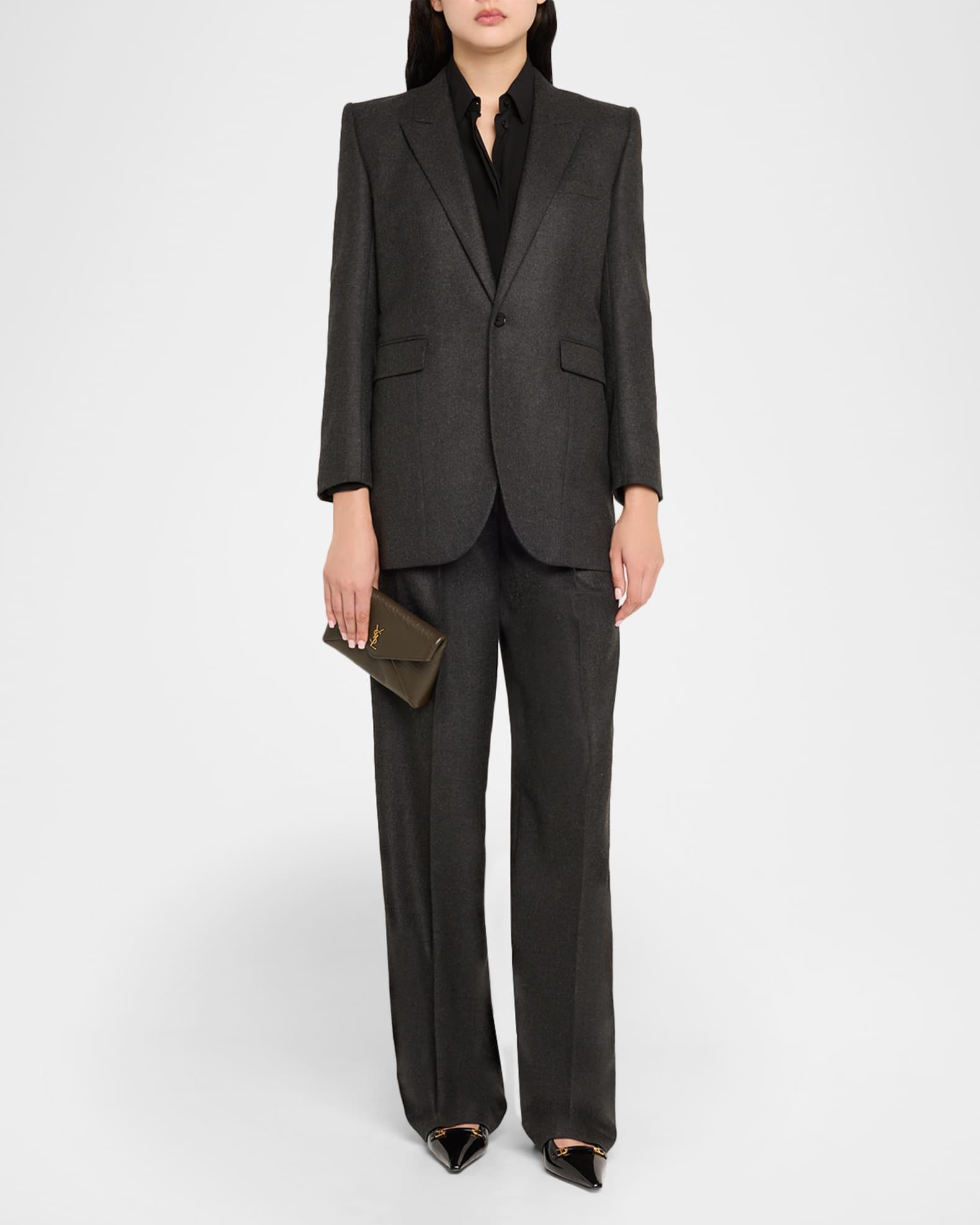 Small Grain Leather Pouch Shoulder Bag Product Image