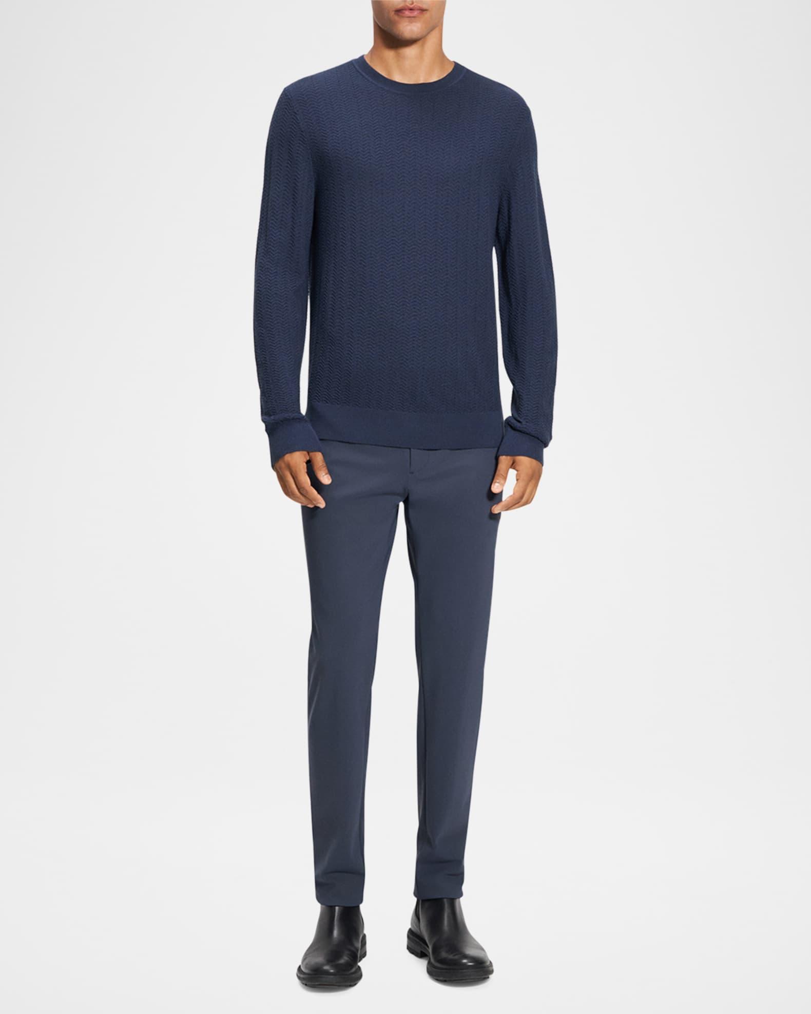 Men's Merino Wool Crewneck Sweater Product Image