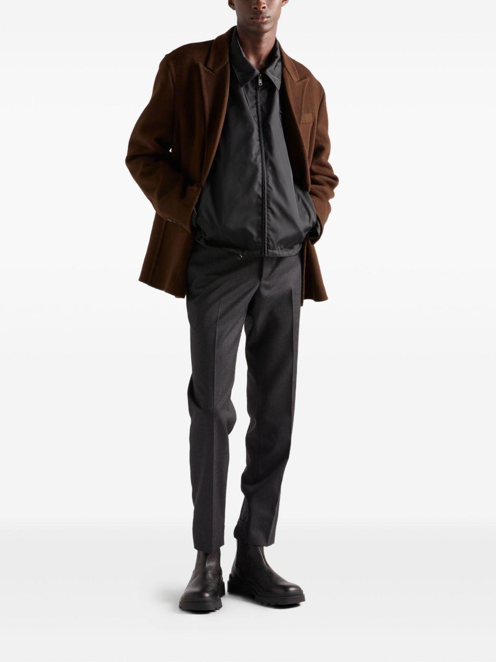 triangle-logo zip jacket Product Image