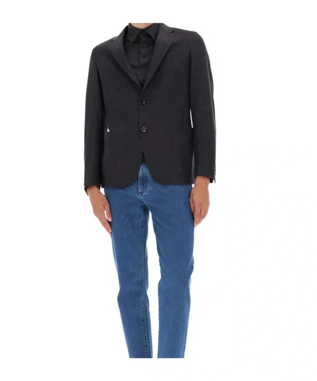 ZEGNA Shirt Jacket In Gray Product Image