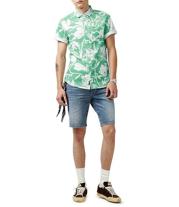 Buffalo David Bitton Susara Short Sleeve Floral Print Shirt Product Image