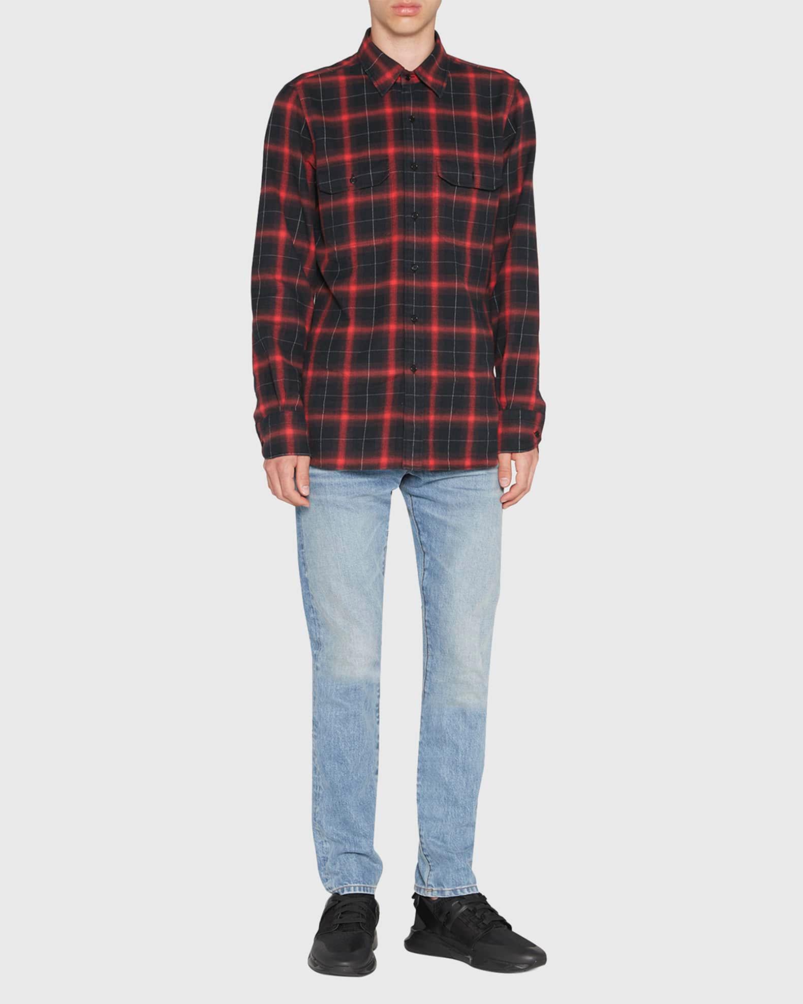 Men's Jago Mesh Leather Heel-Strap Trainer Sneakers Product Image