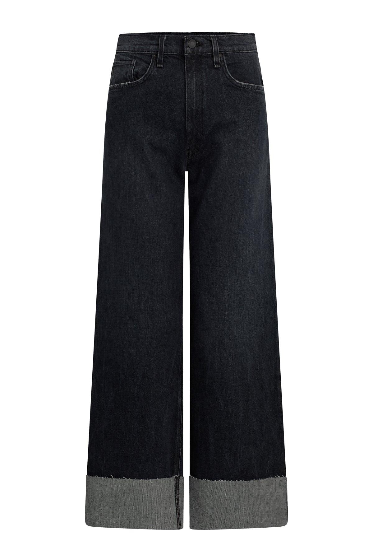 Jodie Wide Leg Petite Jean w/ Cuff Female Product Image