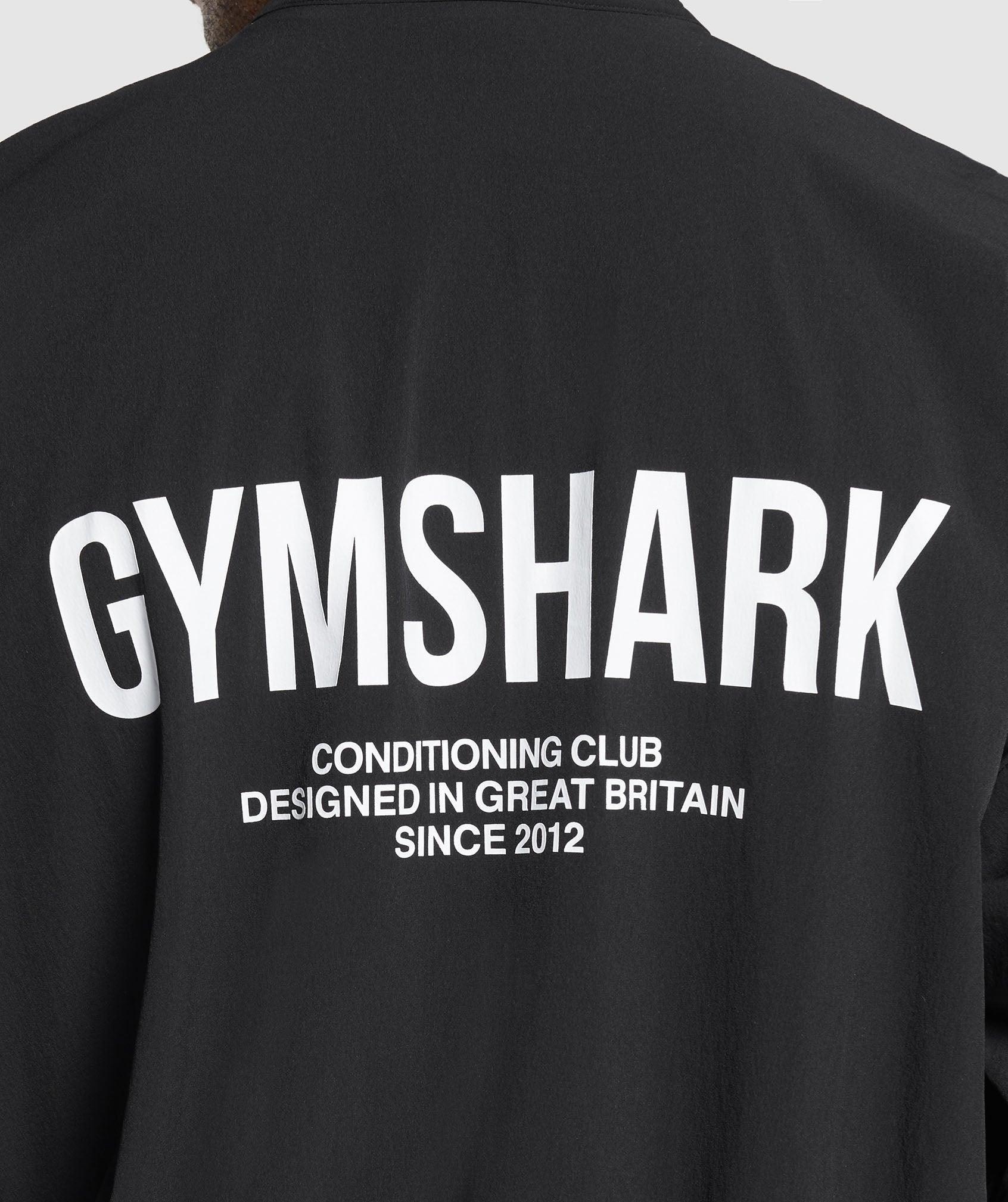 Gymshark Conditioning Club Track Jacket - Black Male Product Image