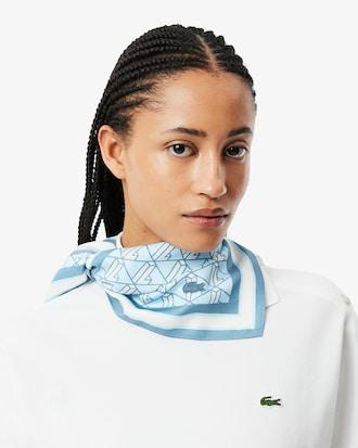 Monogram Print Scarf Product Image