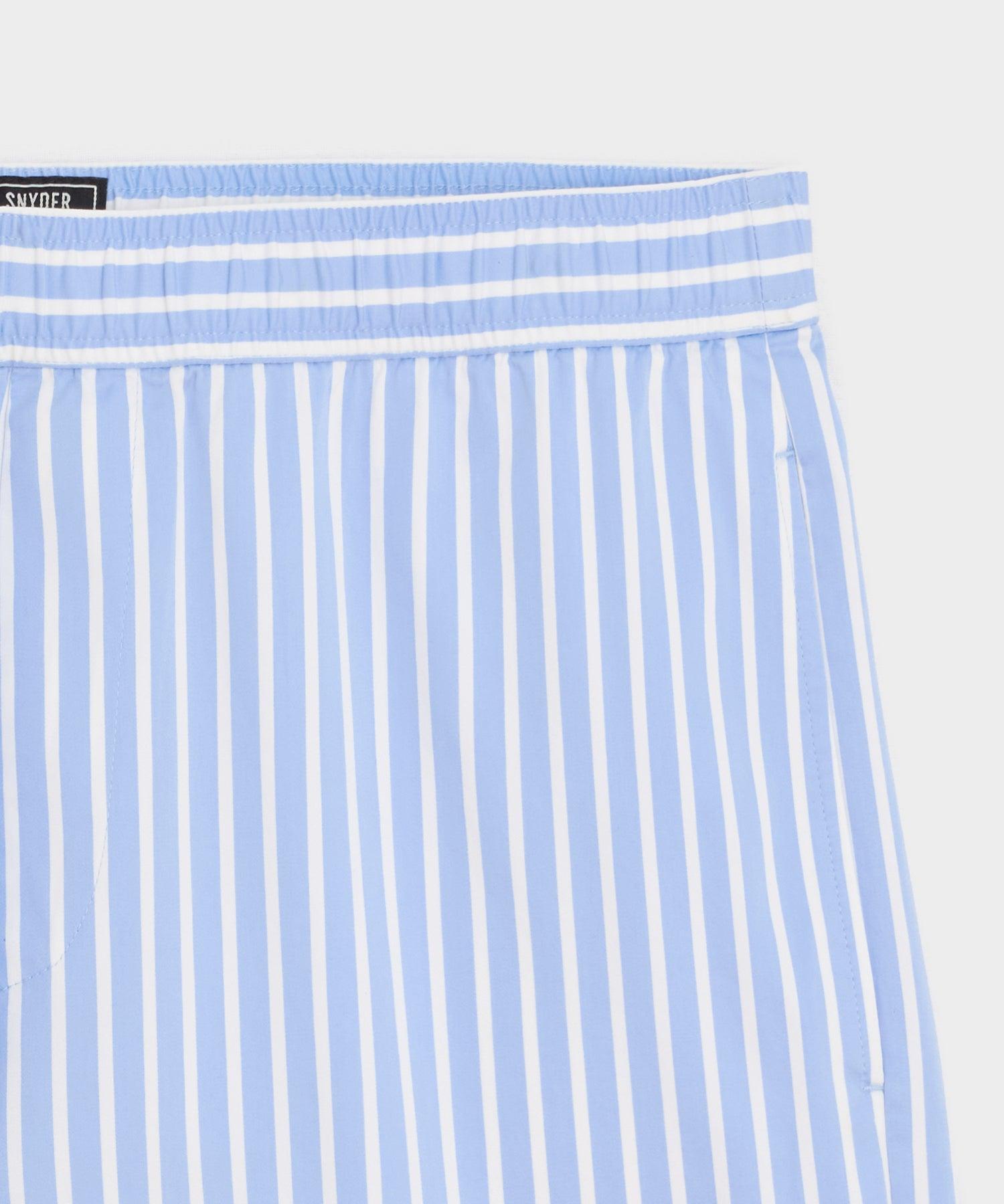 5" Striped Poplin Short Product Image