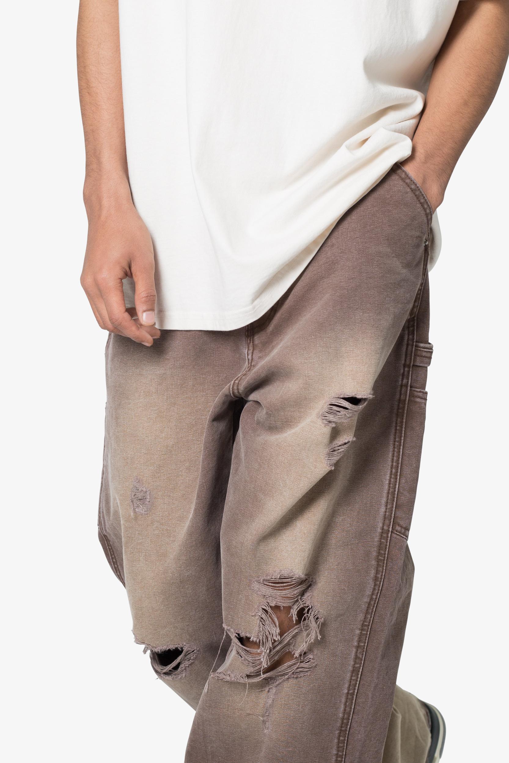 Ultra Baggy Work Pants - Brown Product Image