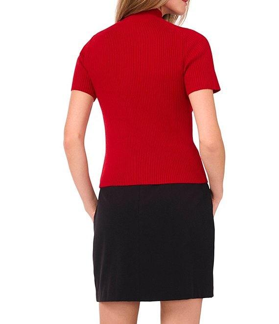 1. STATE Turtle Neck Short Sleeve Sweater Product Image