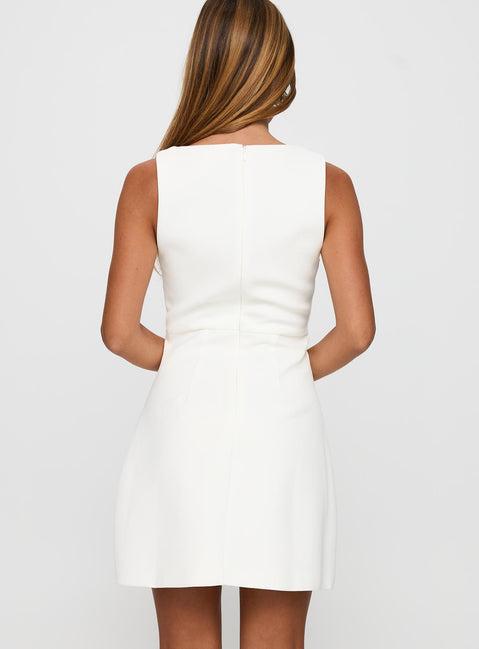 Klaudia Mini Dress White Product Image