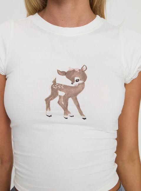 Izzy Top Off White Product Image