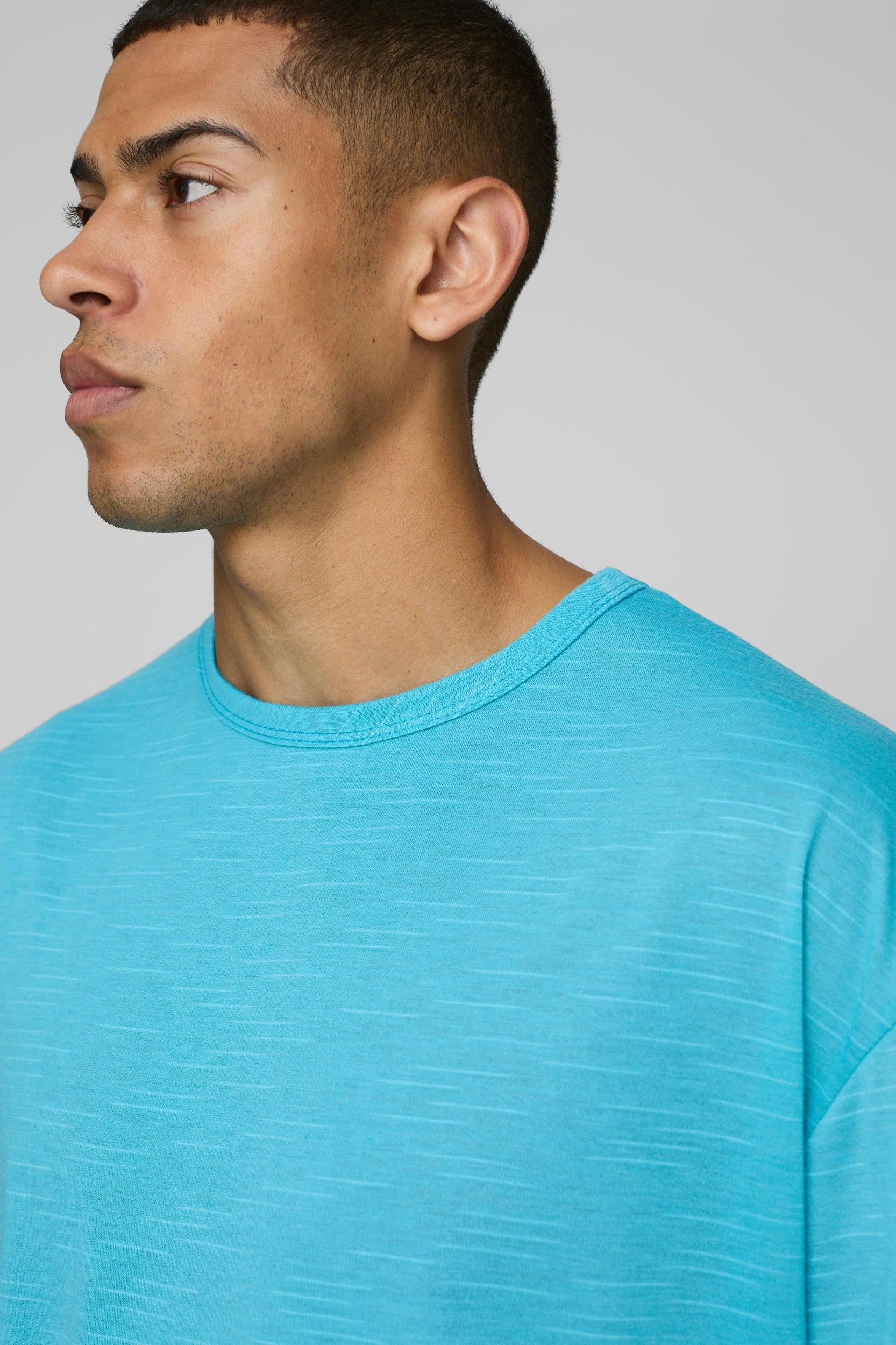 Oversized Boxy Slub T-Shirt | boohooMAN USA Product Image