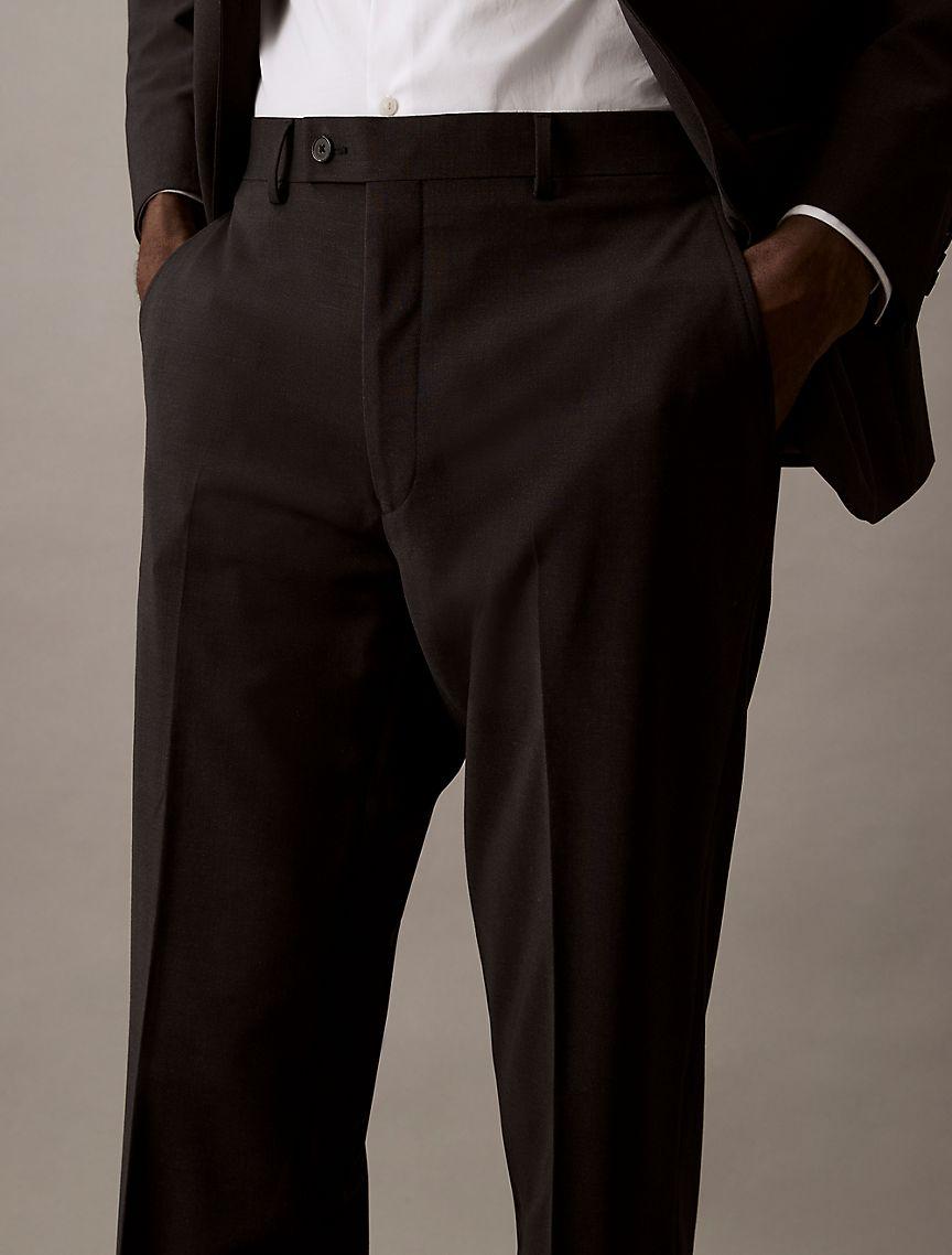 Calvin Klein Mens Slim Fit Suit Pants Product Image