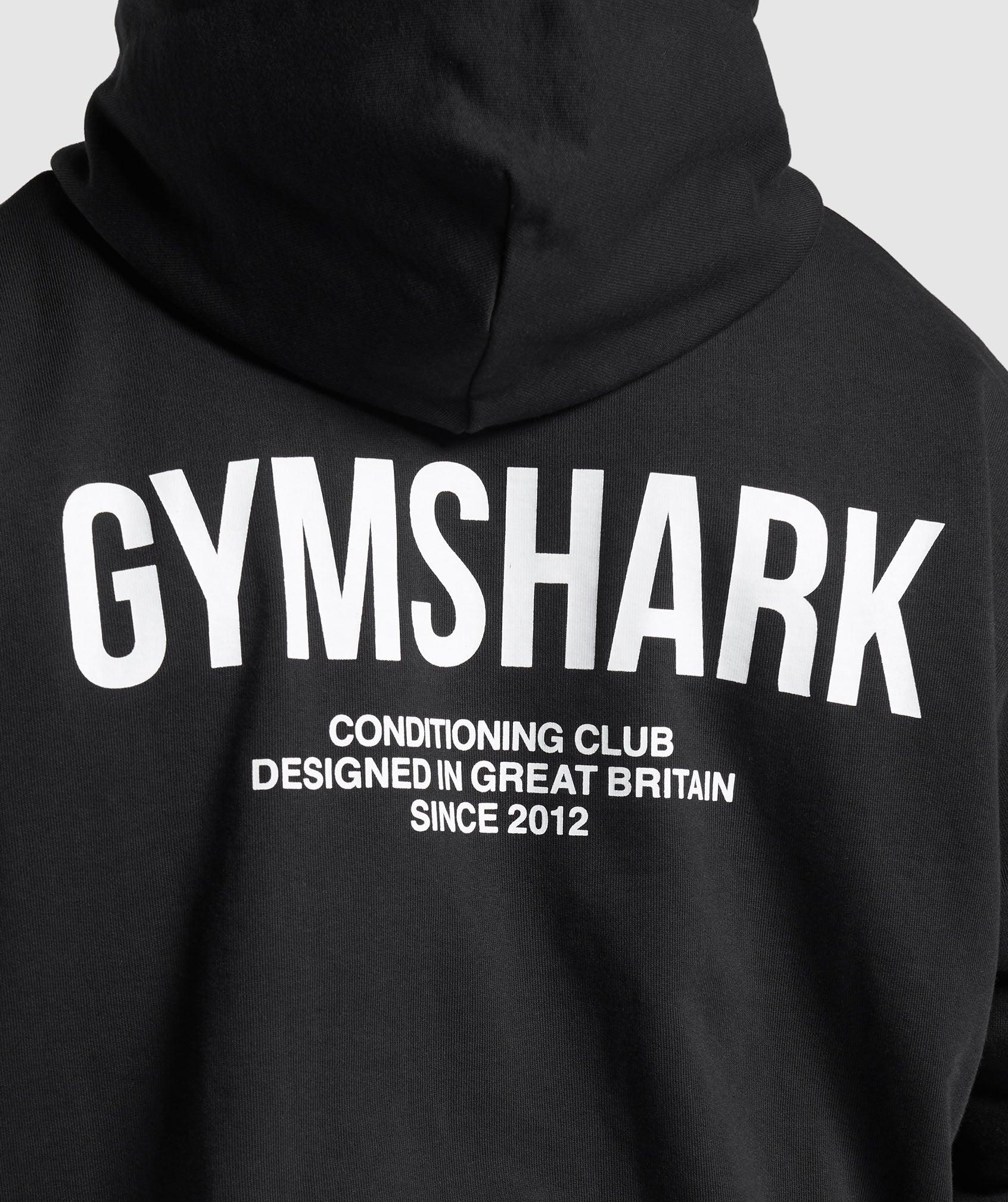 Gymshark Conditioning Club Hoodie - Black Male Product Image