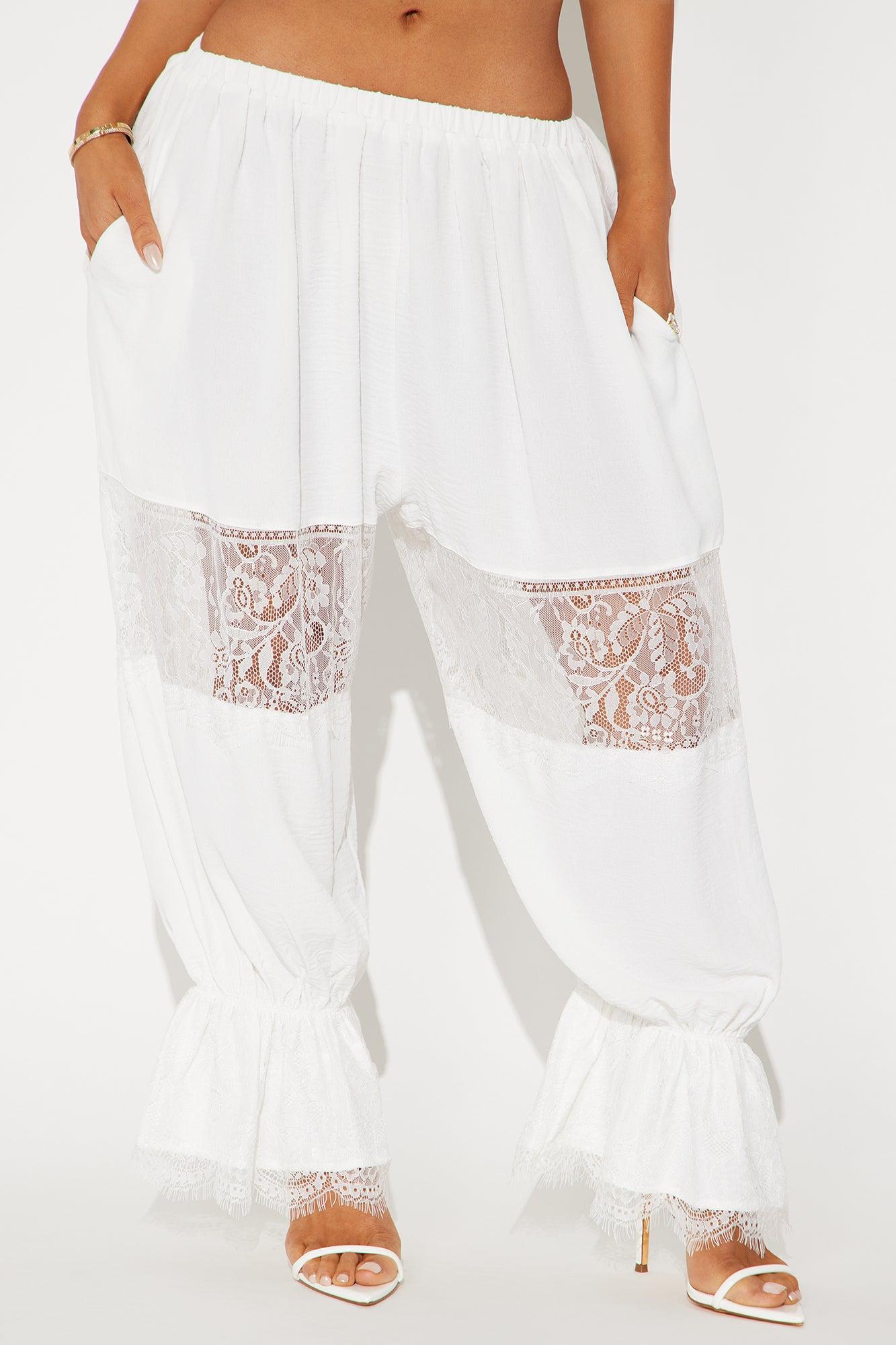 Kloe Cropped Pant - Ivory Product Image