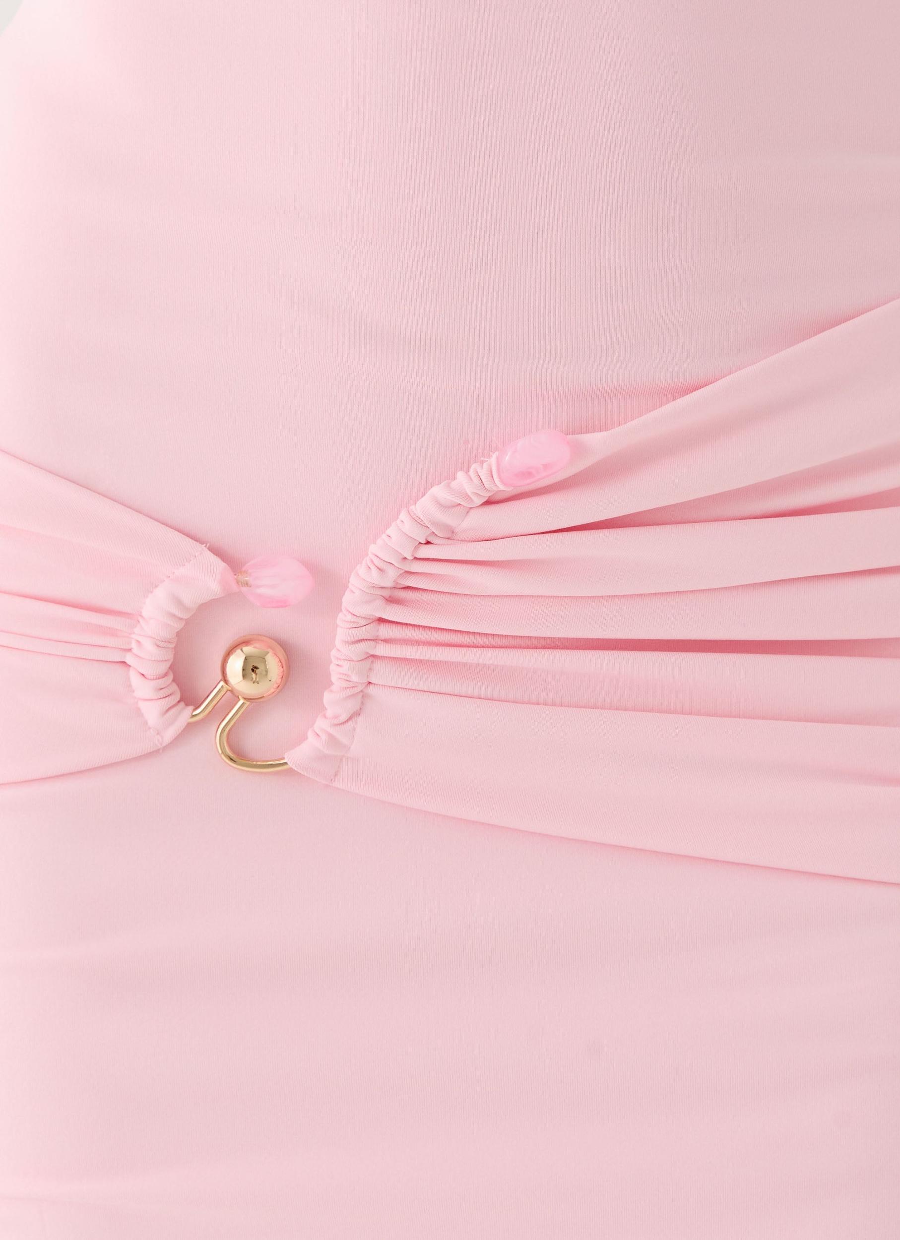 Audri Mini Dress - Pink Product Image