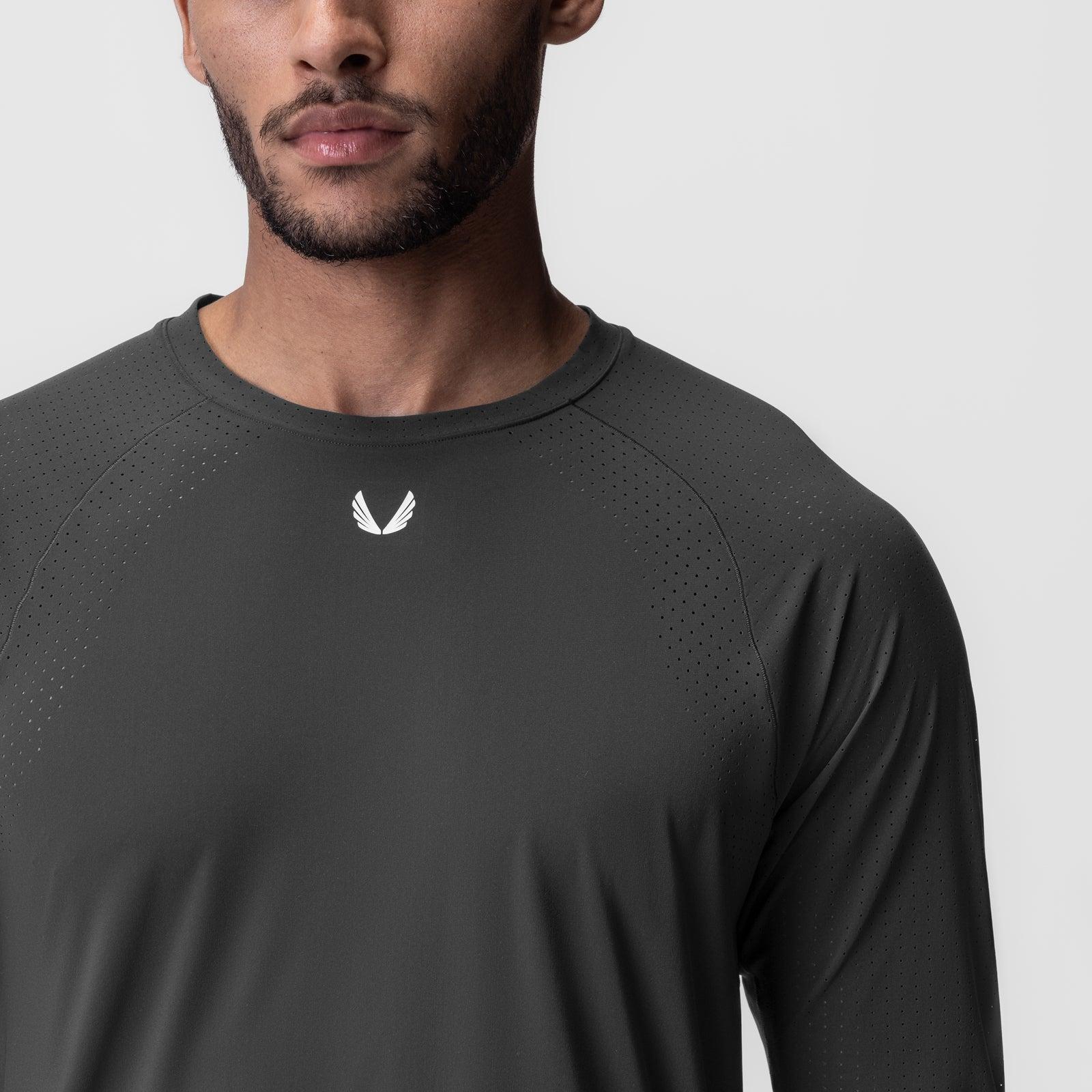 0947. Laser-Vent™ Established Long Sleeve - Space Grey Product Image