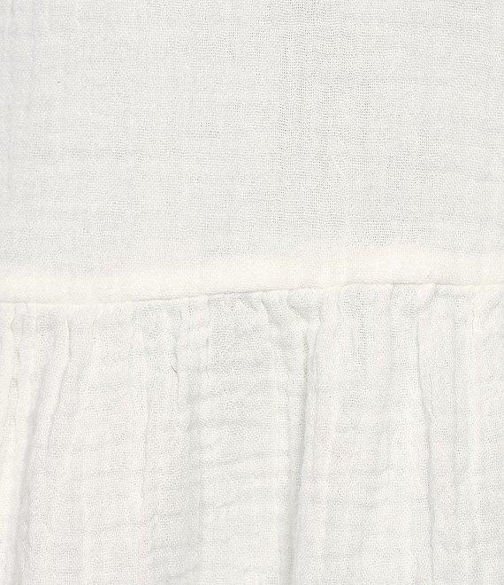 Faherty Dream Organic Cotton Gauze Tiered Kasey Dress Product Image