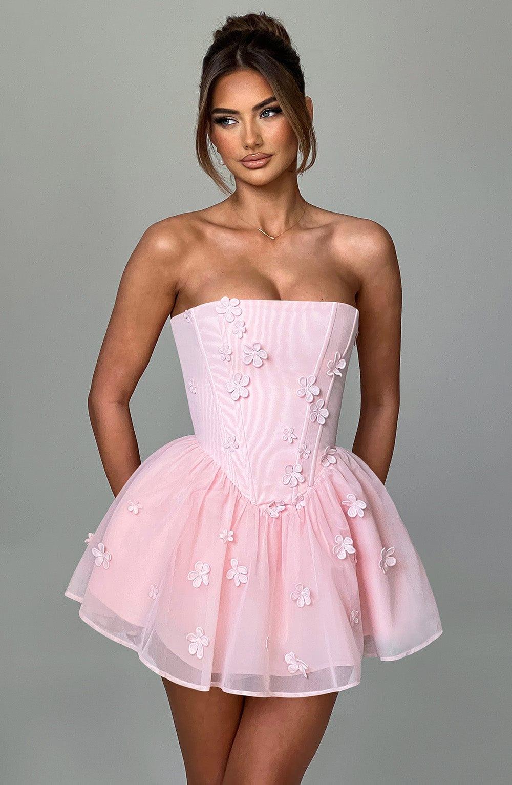 Justina Playsuit - Blush Product Image