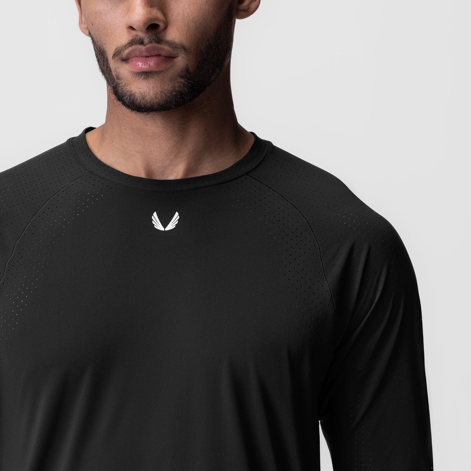 0947. Laser-Vent™ Established Long Sleeve - Space Grey Product Image