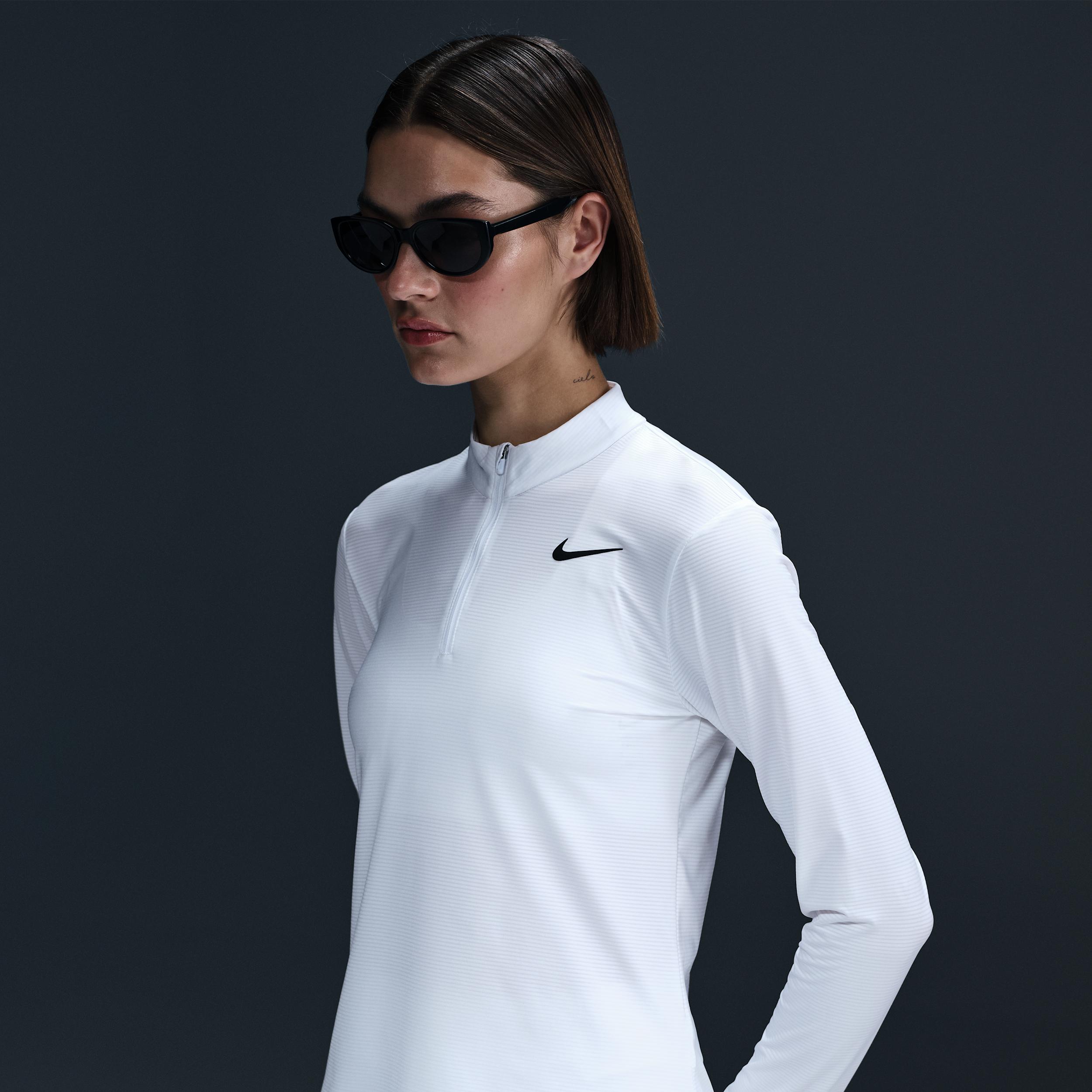 Nike Womens Victory Dri-FIT 1/4-Zip Golf Top | HF6586-100 Product Image