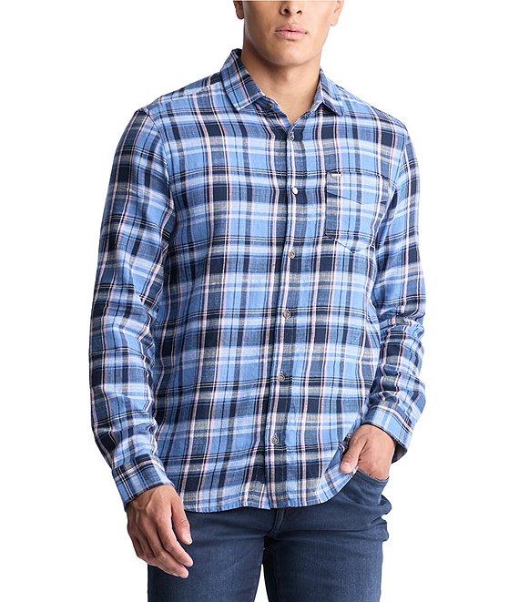 Buffalo David Bitton Long Sleeve Saroz Plaid Woven Shirt Product Image