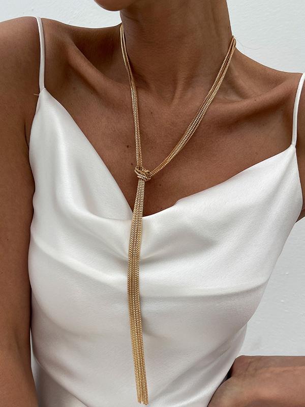 Tasseled Necklaces Accessories Product Image