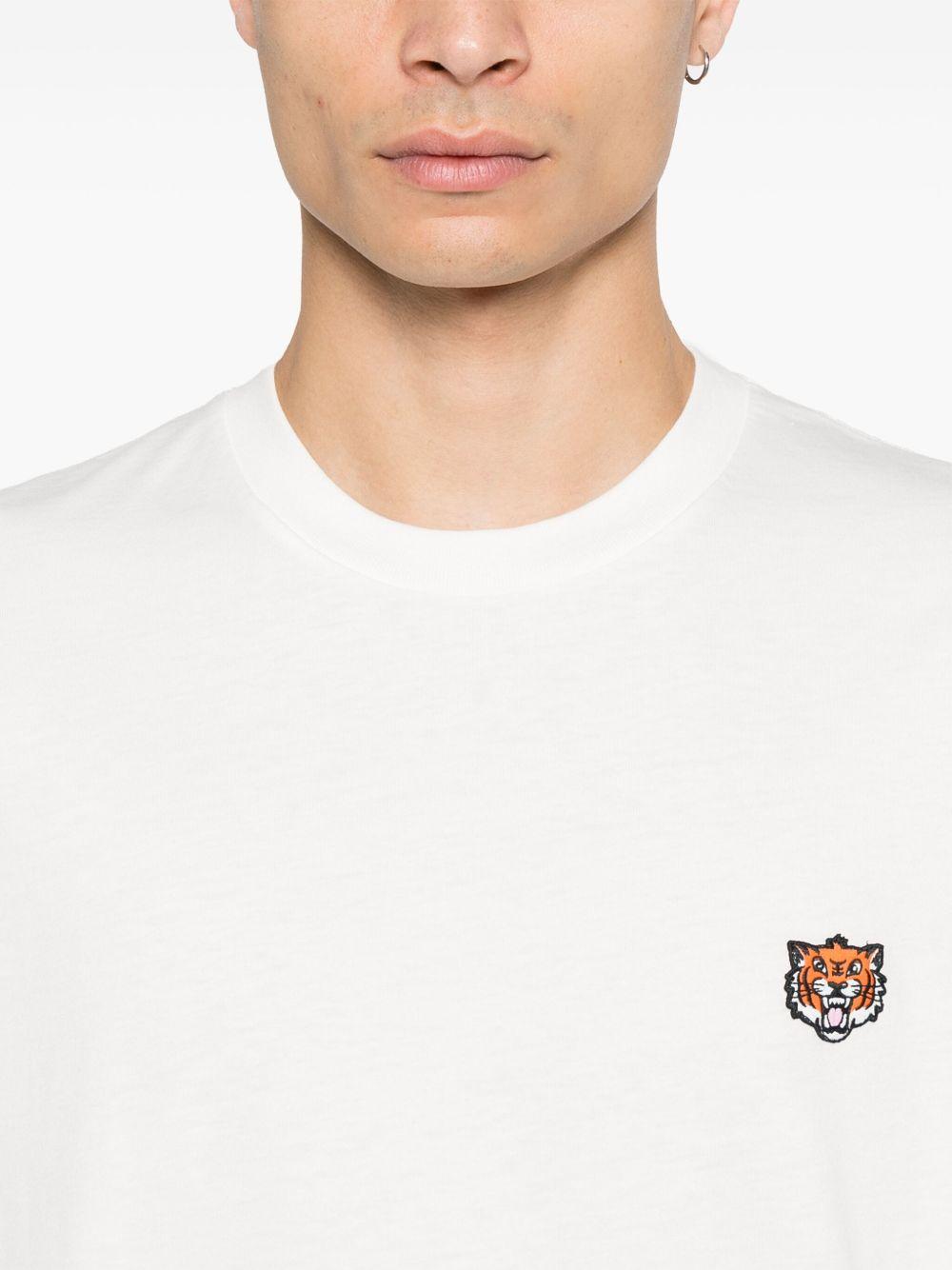 "Lucky Tiger" embroidered T-shirt  Product Image