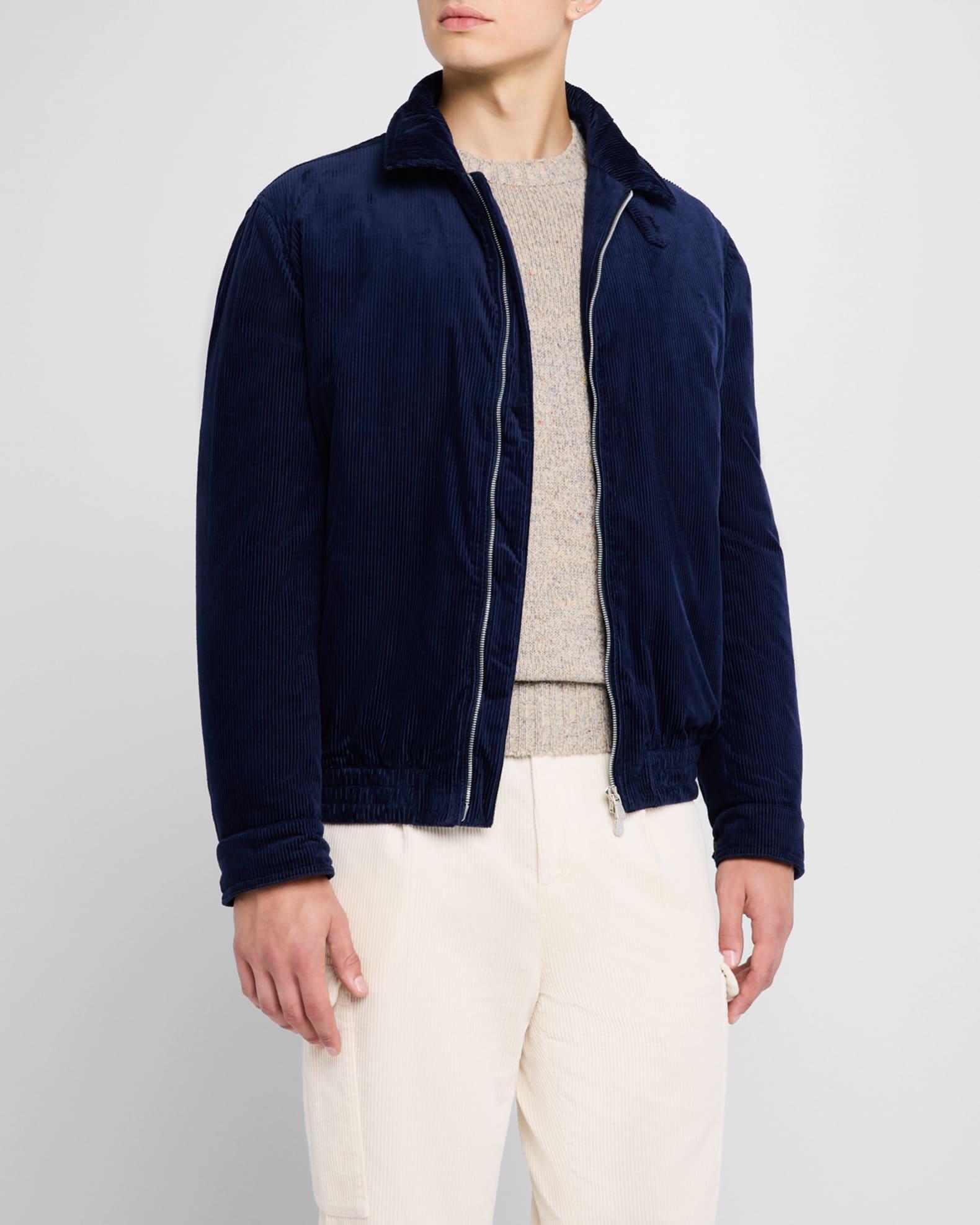 Men's Water-Resistant Corduroy Full-Zip Blouson Product Image