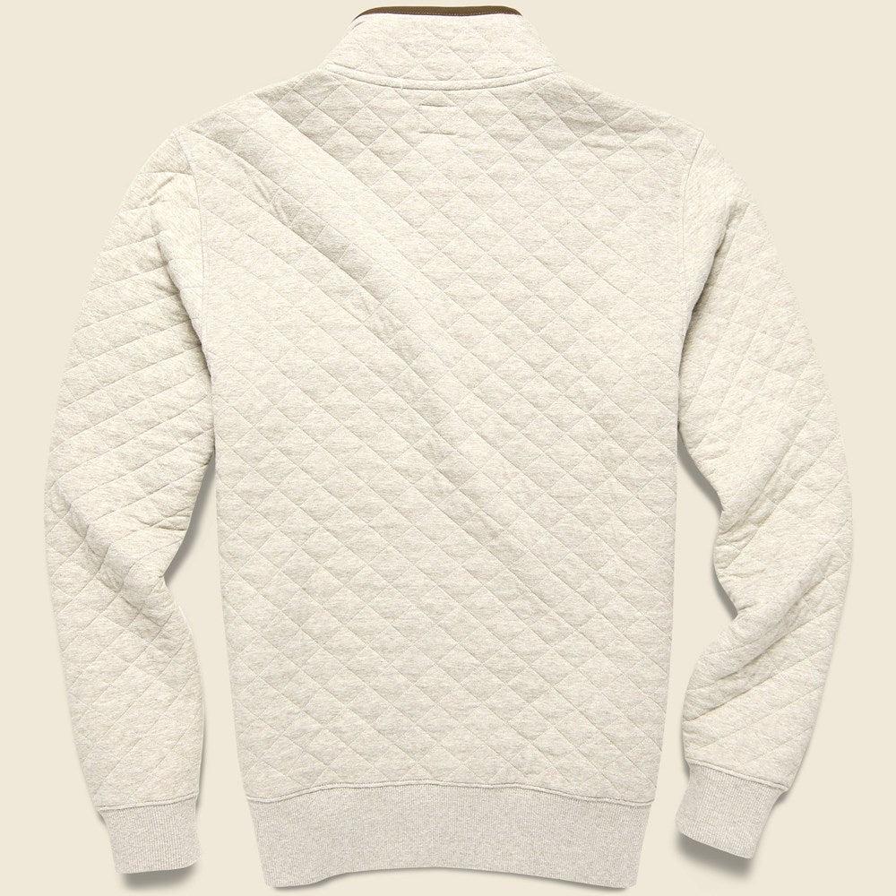 Epic Quilted Fleece Pullover - Oatmeal Melange Product Image