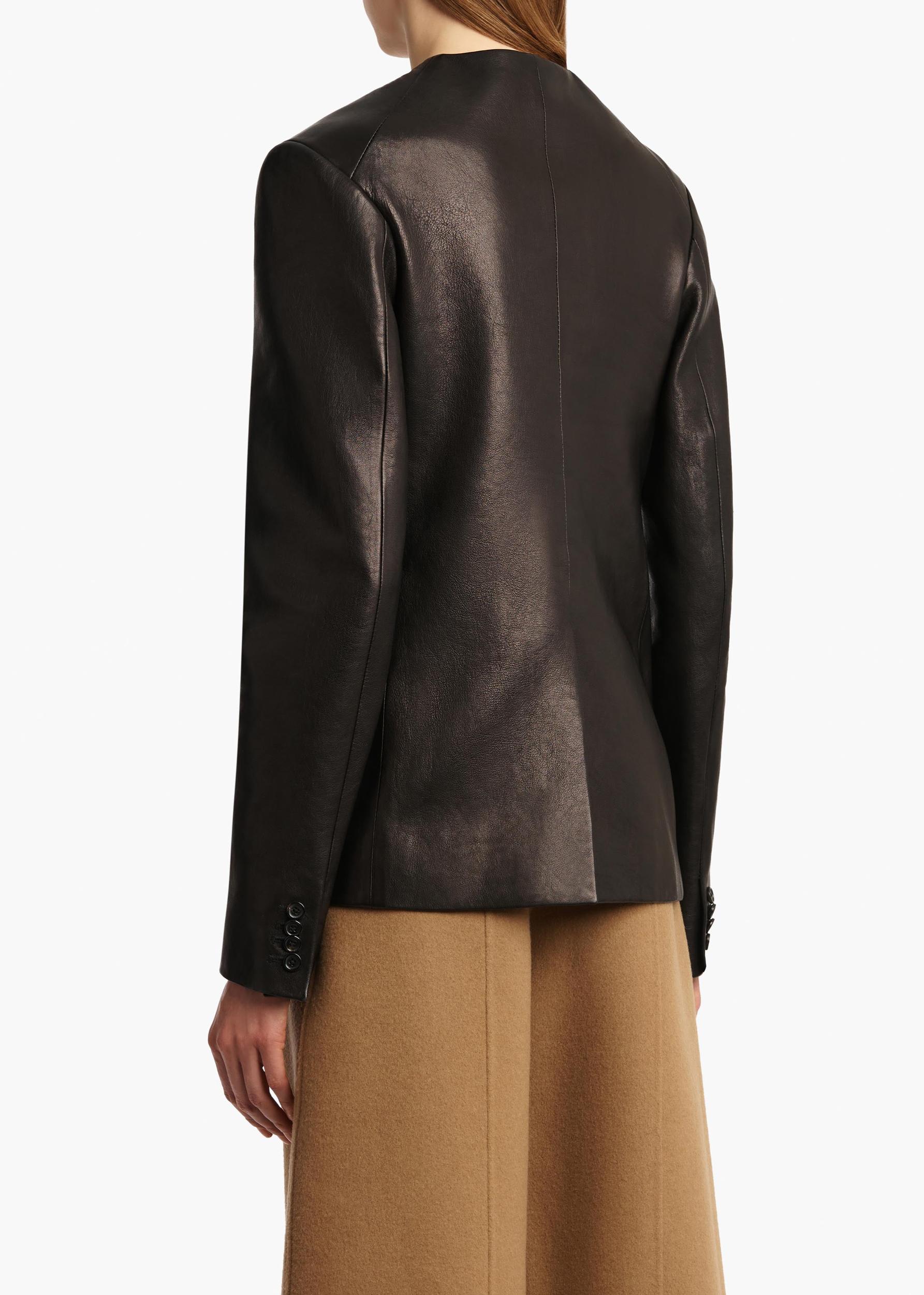 Jameson Jacket in Black Leather Product Image