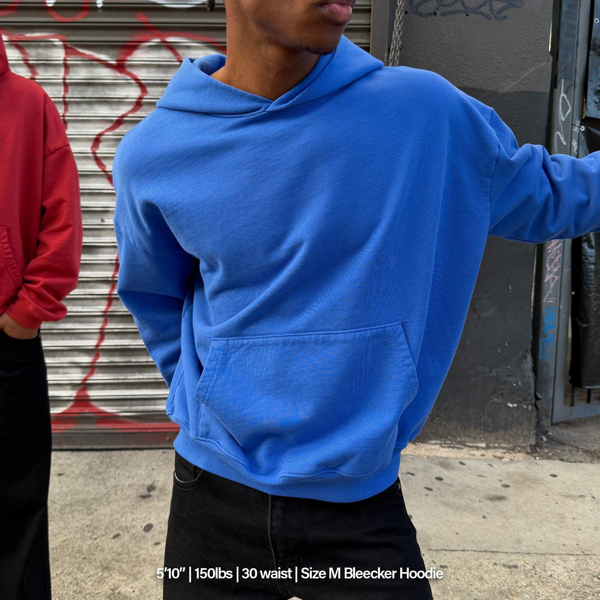 Bleecker Cinched Crop Hoodie | Relaxed, Drop-Shoulder Male Product Image