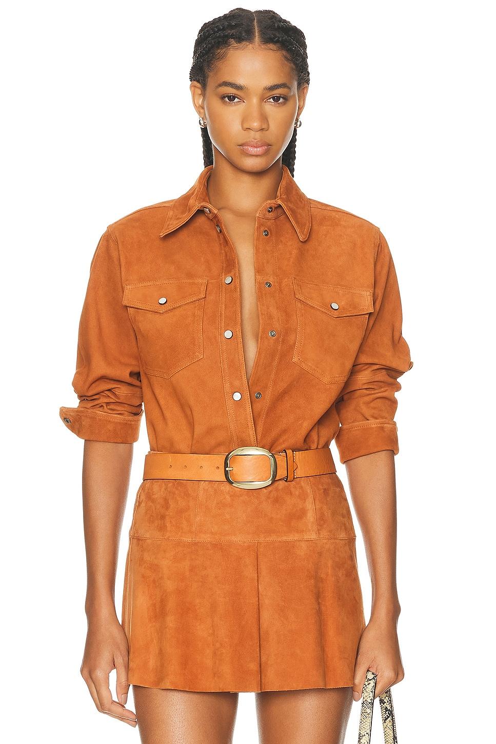 Delcia Suede Shirt Product Image